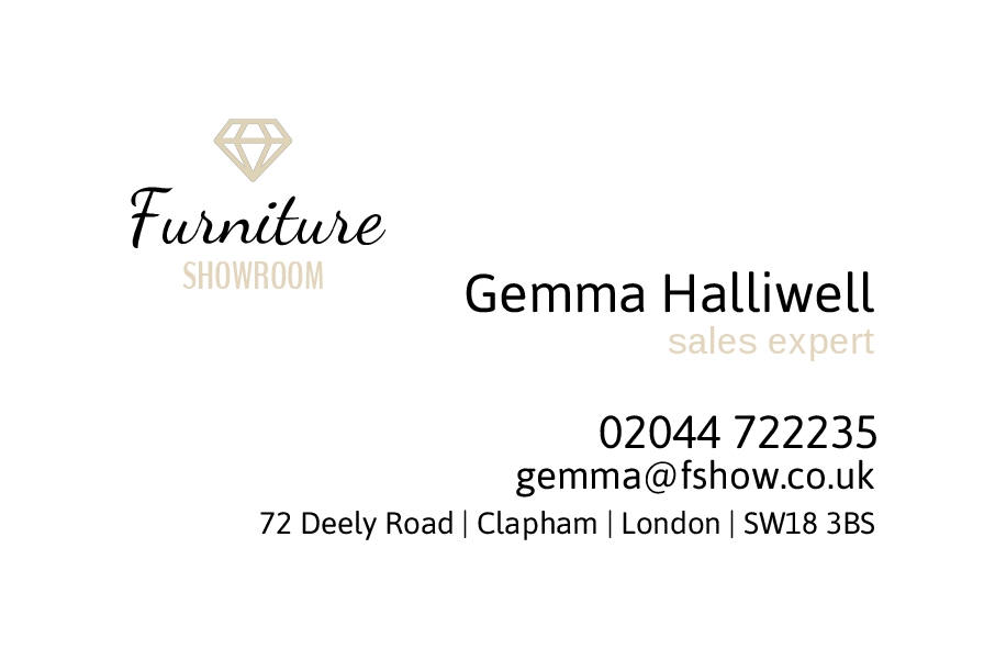 Furniture Showroom business card template