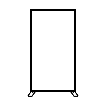 Stretch Banner Shape Standard Display