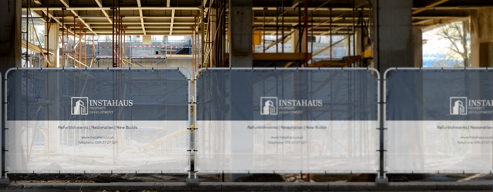 Heras® Fence Banners, Fence Covers Printing | instantprint