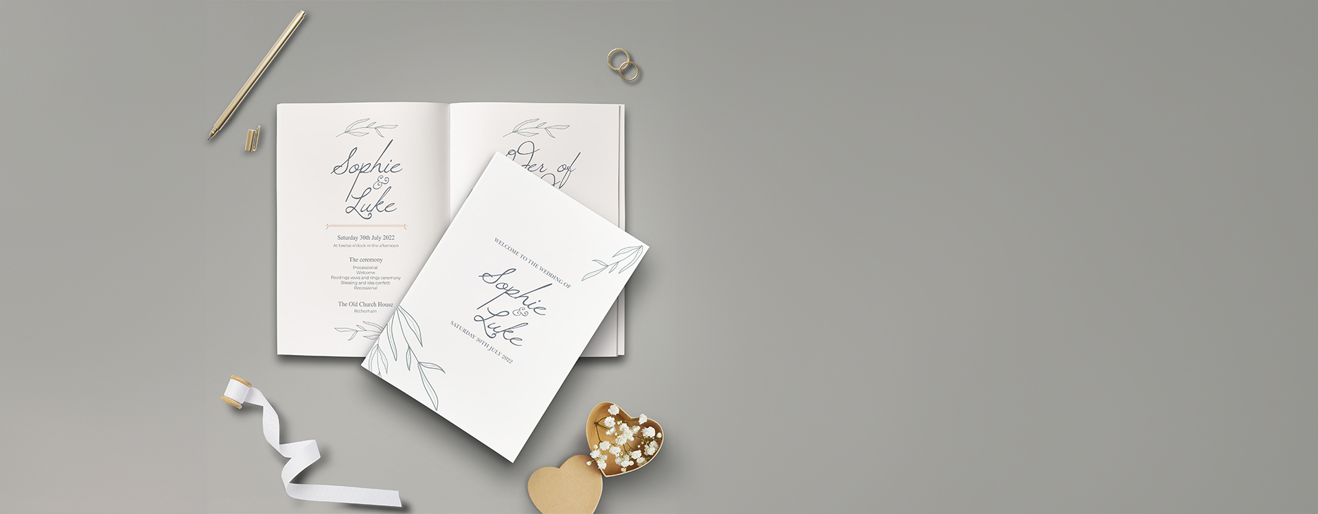 A4 & A5 Orders of Service Printing | instantprint