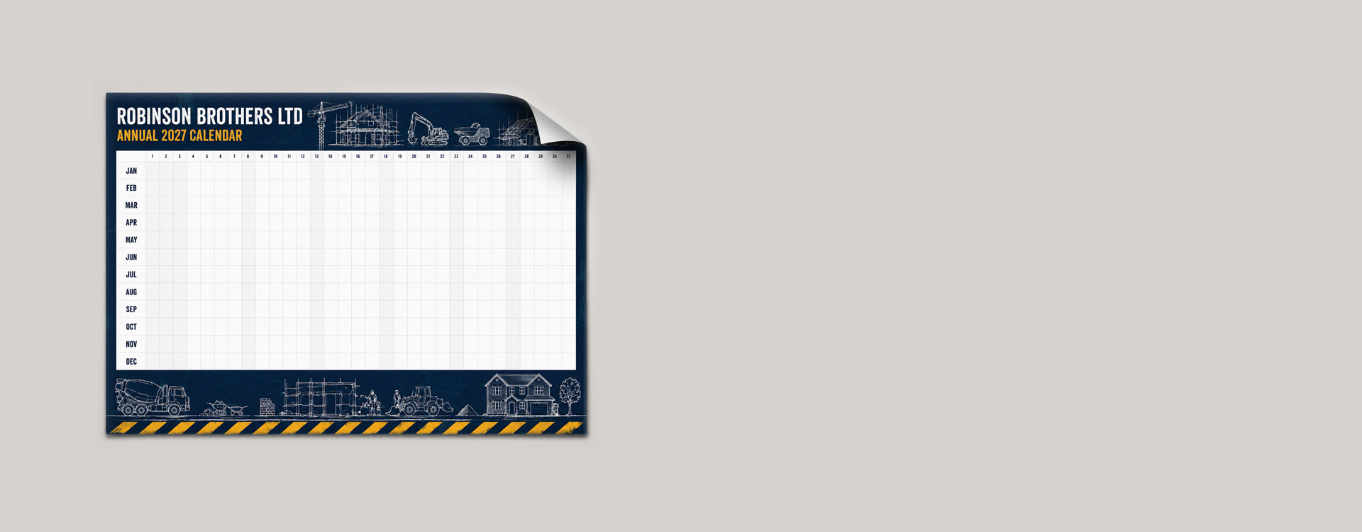 Wall Planner Calendars 2027, Big Yearly Wall Planners | instantprint