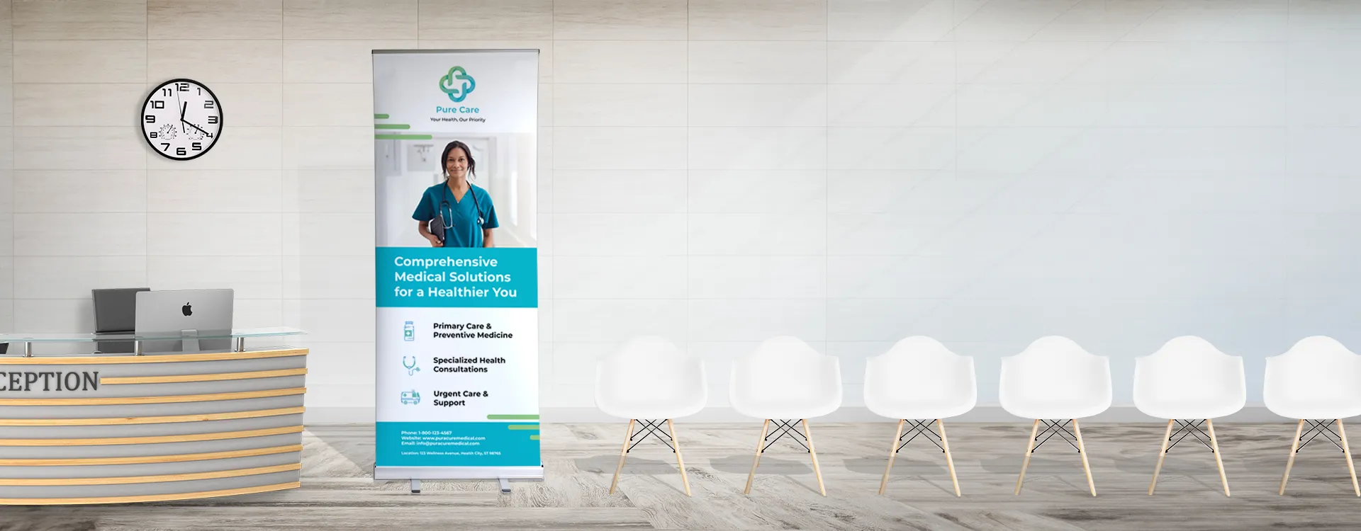 Roller Banner Printing, Print Roll Up, Pull Up & Pop Up Banners UK | instantprint
