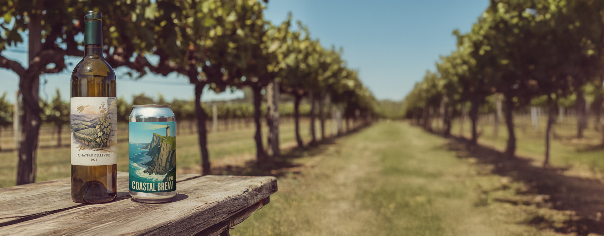Wine and Beer Bottle Labels