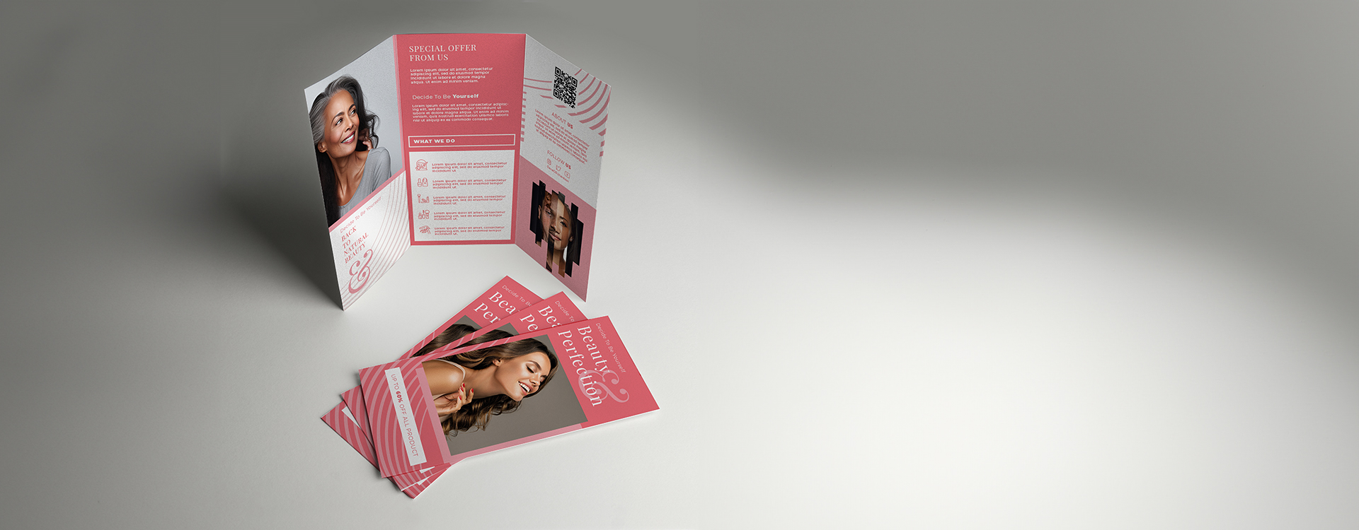 Next Day C-Fold Folded Flyers, Fast Tri-Fold Leaflet Printing | instantprint