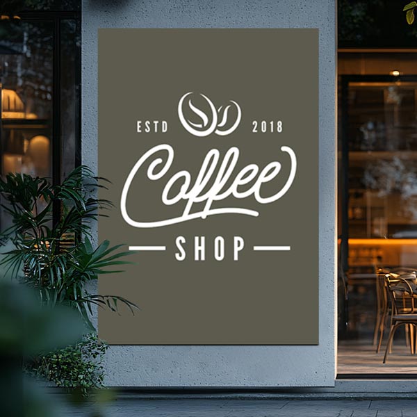 Coffee Shop Sign