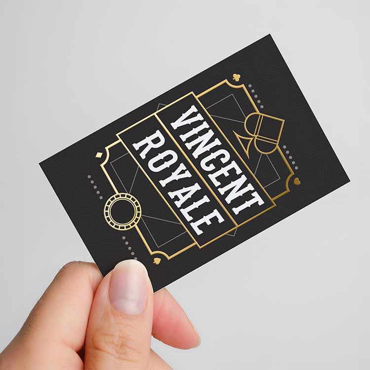 Foil Business Card