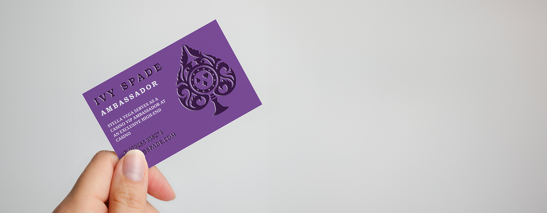 Spot UV Business Card