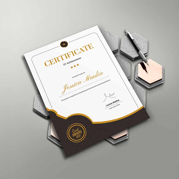 Certificates