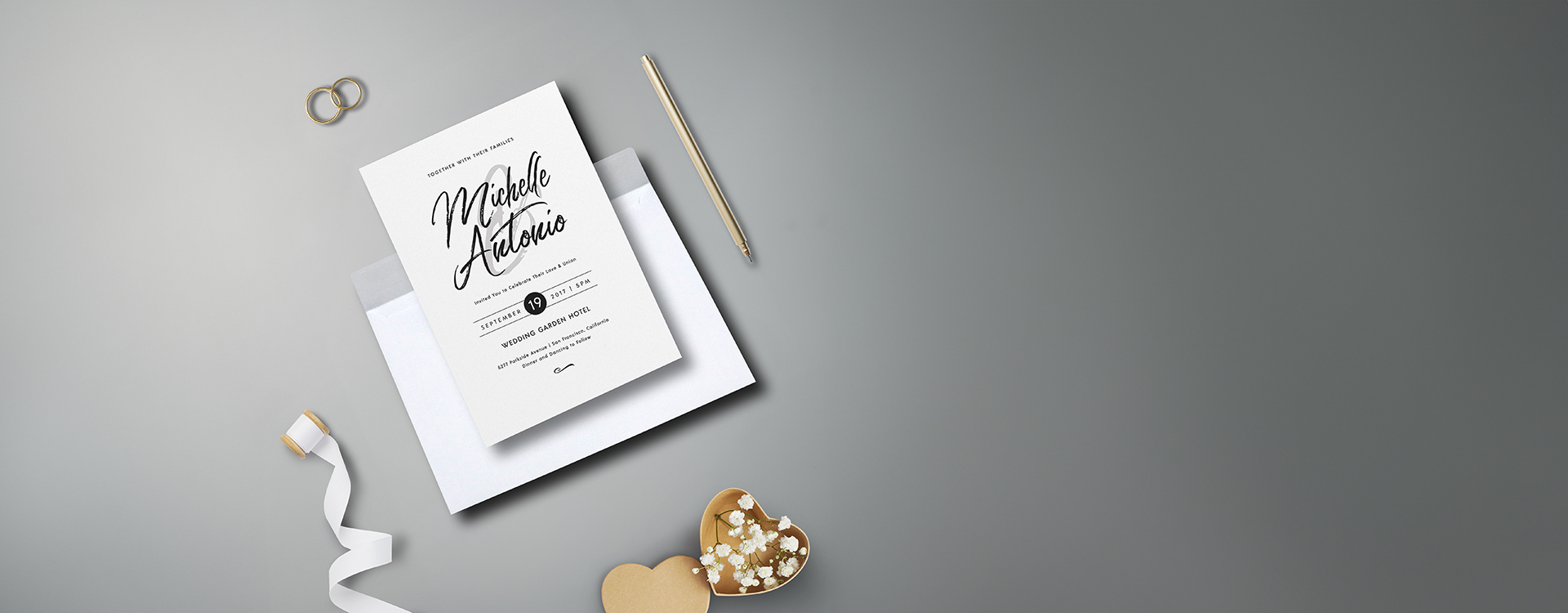Wedding Invitation Printing, Print Wedding Invites | instantprint