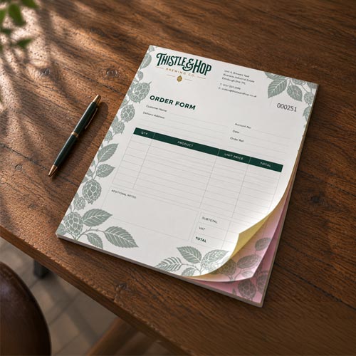 Custom NCR Pads Now Available at instantprint