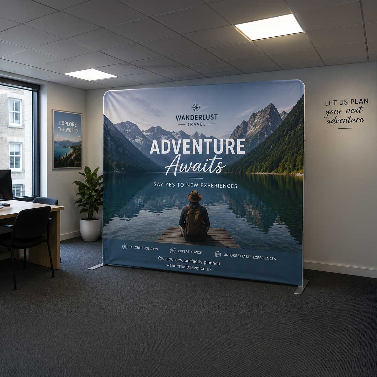 Stretch Fabric Display