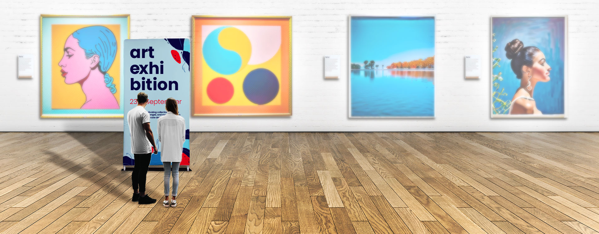 Stretch Fabric Displays, Large Curved Display | instantprint